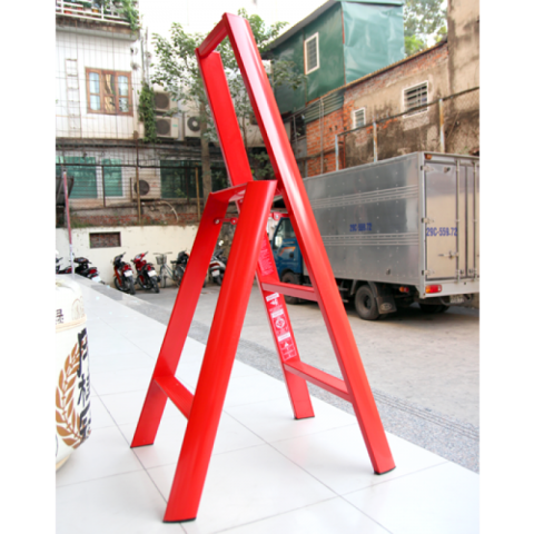 Thang nhôm 3 bậc ADVINDEQ AV303 (red)